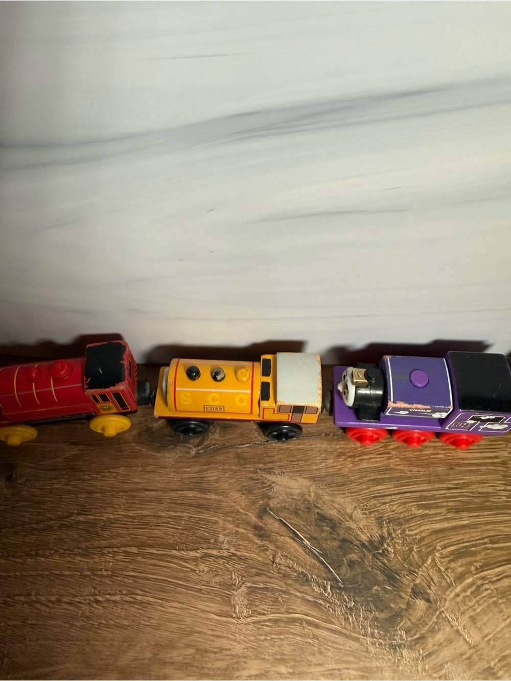 Thomas & Friends Wooden Railway Train Lot Victor Bill Charlie Tender - Picture 5 of 7